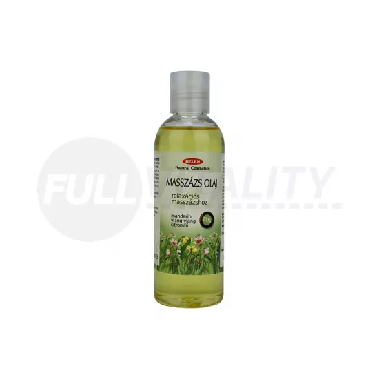 HELEN MASSZÁZSOLAJ RELAX MANDARIN ILANG CITROMFŰ 200ML