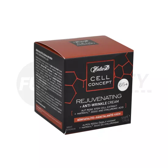 HELIA-D CELL CONCEPT BŐRFIATALÍTÓ RÁNCTALANÍTÓ ÉJSZAKAI KRÉM 65+ 50ML