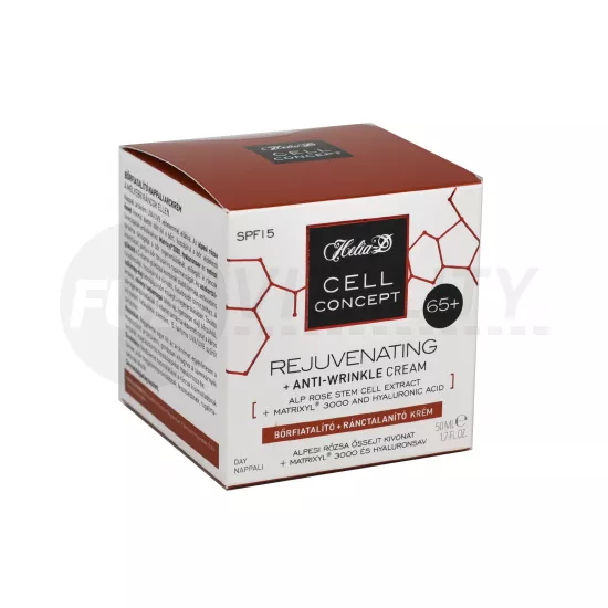 HELIA-D CELL CONCEPT BŐRFIATALÍTÓ RÁNCTALANÍTÓ NAPPALI KRÉM 65+ 50ML