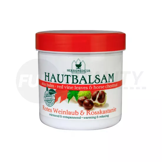 HERBAMEDICUS VADGESZTENYÉS VÖRÖS SZŐLŐLEVÉL BALZSAM 250ML