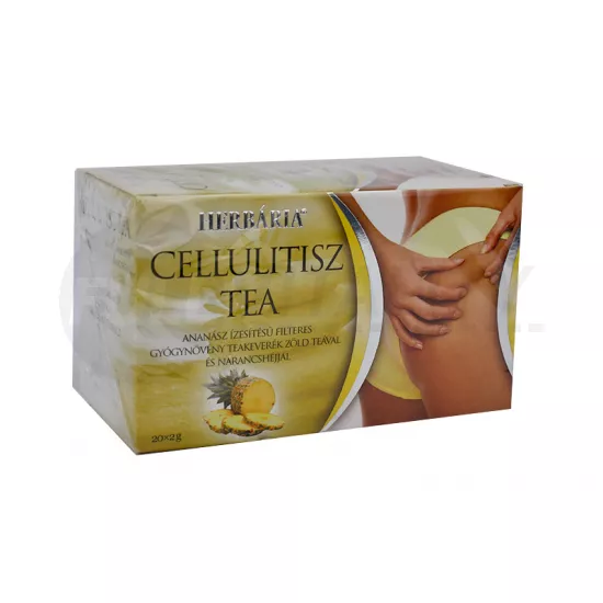 HERBÁRIA CELLULITISZ TEA FILTERES 40G