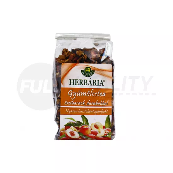 HERBÁRIA GYÜMÖLCSTEA ŐSZIBARACK DARABOKKAL 120G