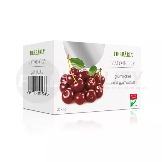 HERBÁRIA GYÜMÖLCSTEA VADMEGGY ÍZŰ FILTERES 40G