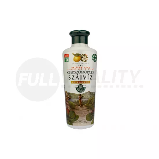 HERBÁRIA SZÁJVÍZ CSERSZÖMÖRCÉS CITROMOS 250ML
