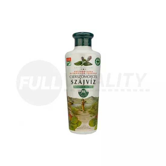 HERBÁRIA SZÁJVÍZ CSERSZÖMÖRCÉS MENTOLOS 250ML
