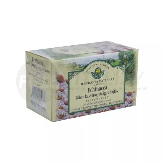 HERBÁRIA TEA BÍBOR KASVIRÁG HAJTÁSVÉG FILTERES 20DB