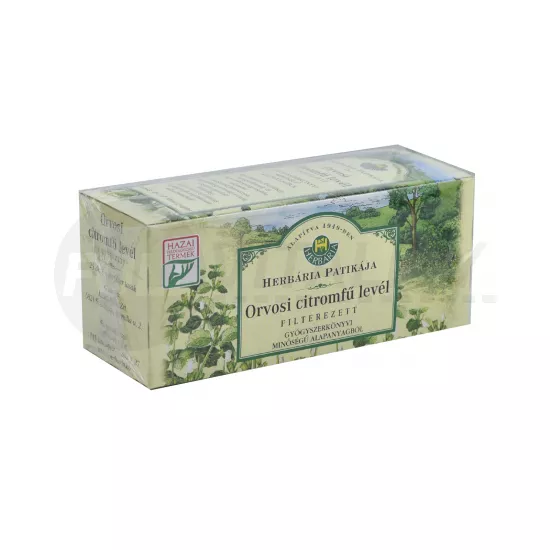 HERBÁRIA TEA CITROMFŰ LEVÉL FILTERES 25DB