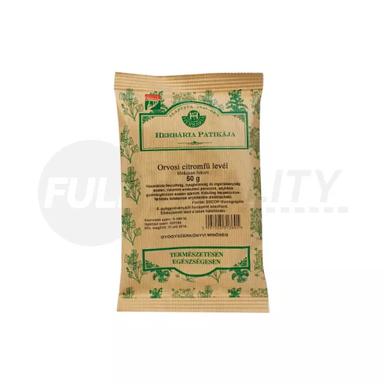 HERBÁRIA TEA CITROMFŰ LEVÉL SZÁLAS 50G