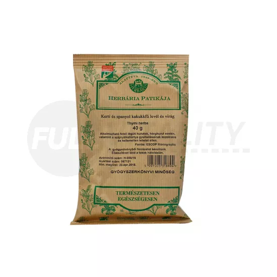 HERBÁRIA TEA KERTI KAKUKKFŰ SZÁLAS 40G