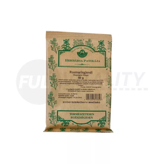 HERBÁRIA TEA ROZMARINGLEVÉL SZÁLAS 50G