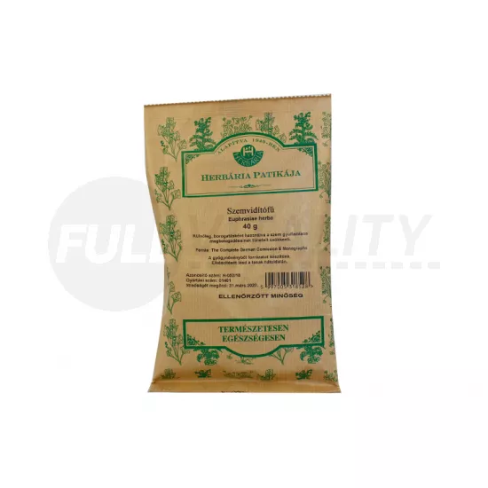 HERBÁRIA TEA SZEMVIDÍTÓFŰ SZÁLAS 40G