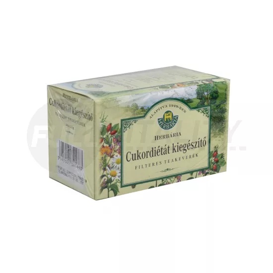 HERBÁRIA TEAKEVERÉK CUKORDIÉTÁT KIEGÉSZÍTŐ FILTERES 20DB