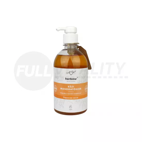 HERBOW KÉZI MOSOGATÓSZER - ORGANIKUS MOSÓDIÓ TARTALOMMAL - MANGÓ ILLATTAL 500ML
