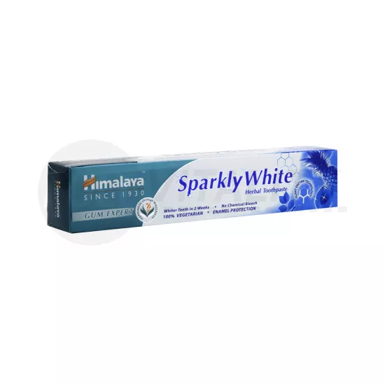 HIMALAYA SPARKLY WHITE FOGFEHÉRÍTŐ GYÓGYNÖVÉNYES FOGKRÉM 75ML