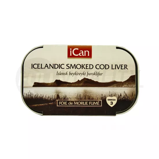 ICAN FÜSTÖLT TŐKEHALMÁJ  SAJÁT OLAJÁBAN 120G