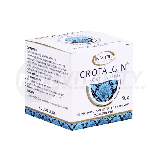 IN VITRO CROTALGIN FORTE KRÉM 50G