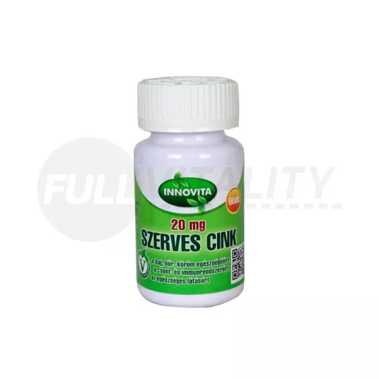 INNOVITA SZERVES CINK TABLETTA 60DB
