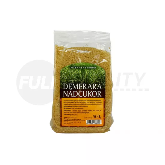 INTERHERB GURMAN DEMERARA NÁDCUKOR 500G