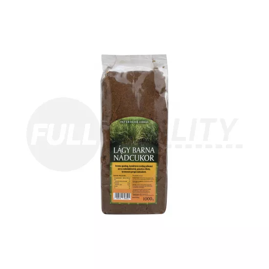 INTERHERB GURMAN NÁDCUKOR LÁGY BARNA 1000G
