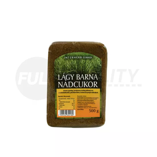INTERHERB GURMAN NÁDCUKOR LÁGY BARNA 500G
