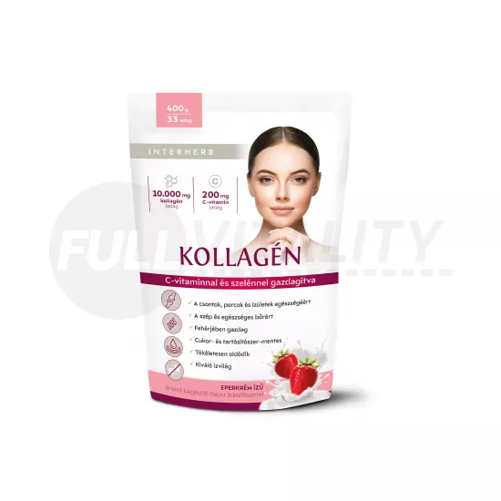 INTERHERB KOLLAGÉN ITALPOR EPERKRÉM ÍZŰ 400G
