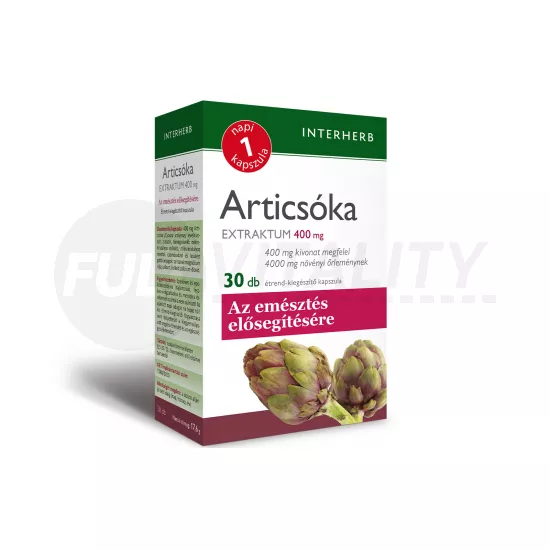 INTERHERB NAPI 1 ARTICSÓKA EXTRAKTUM KAPSZULA 30DB