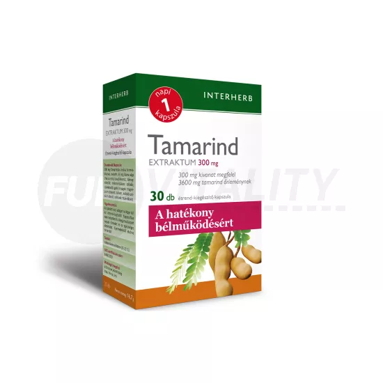 INTERHERB NAPI 1 TAMARIND EXTRAKTUM KAPSZULA 30DB