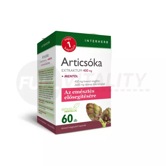 INTERHERB NAPI 1 ARTICSÓKA EXTRAKTUM KAPSZULA 60DB