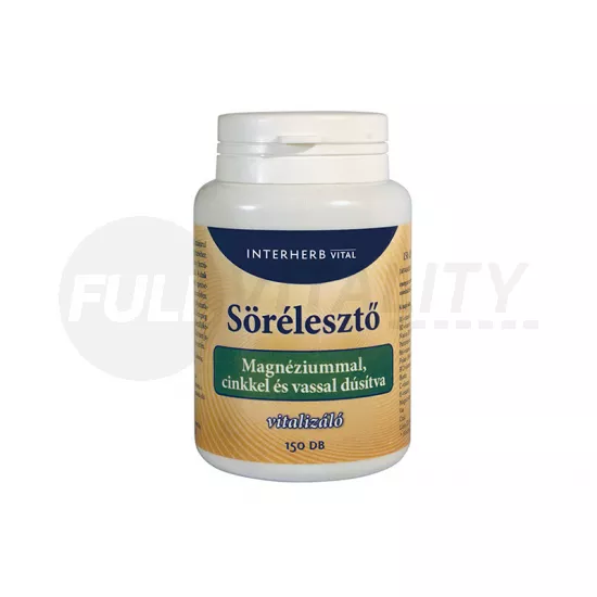 INTERHERB SÖRÉLESZTŐ MAGNÉZIUMMAL TABLETTA 150DB