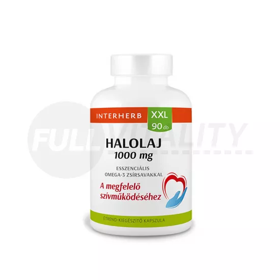 INTERHERB XXL HALOLAJ 1000 MG KAPSZULA  90DB