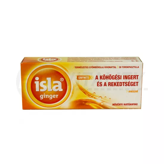 ISLA GINGER SZOPOGATÓS PASZTILLA  30DB