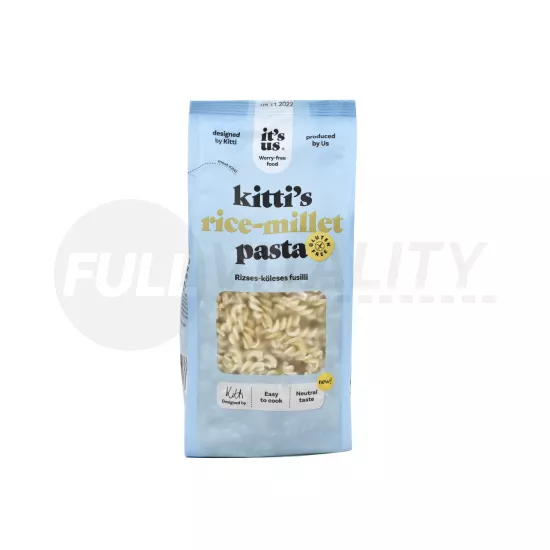 GLUTÉNMENTES ITS US KITTIS RIZSES-KÖLESES FUSILLI SZÁRAZTÉSZTA 200G