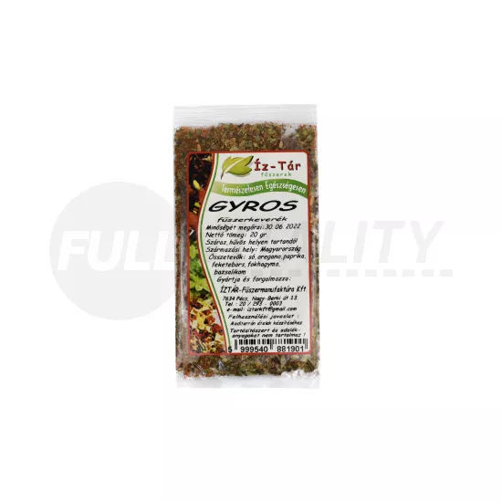 ÍZ-TÁR FŰSZEREK GYROS 20G