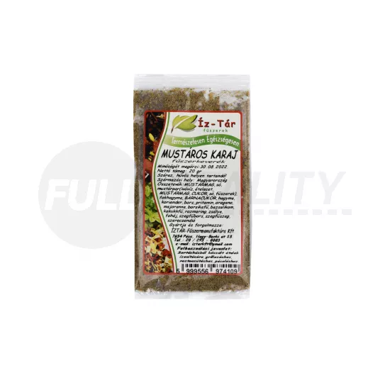 ÍZ-TÁR FŰSZEREK MUSTÁROS KARAJ 20G