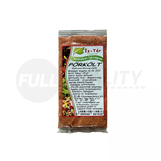 ÍZ-TÁR FŰSZEREK PÖRKÖLT 20G