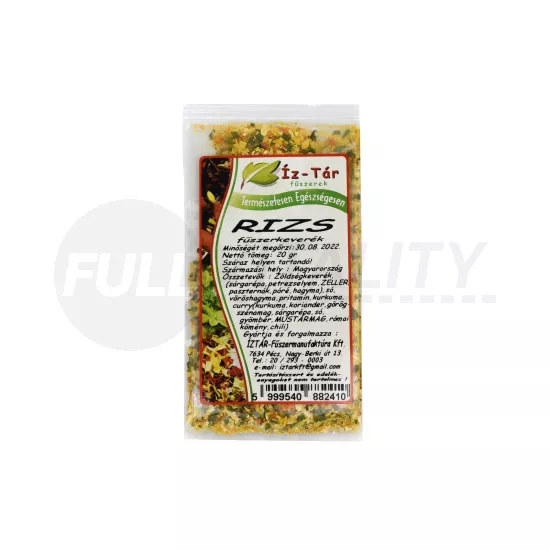 ÍZ-TÁR FŰSZEREK RIZS 20G