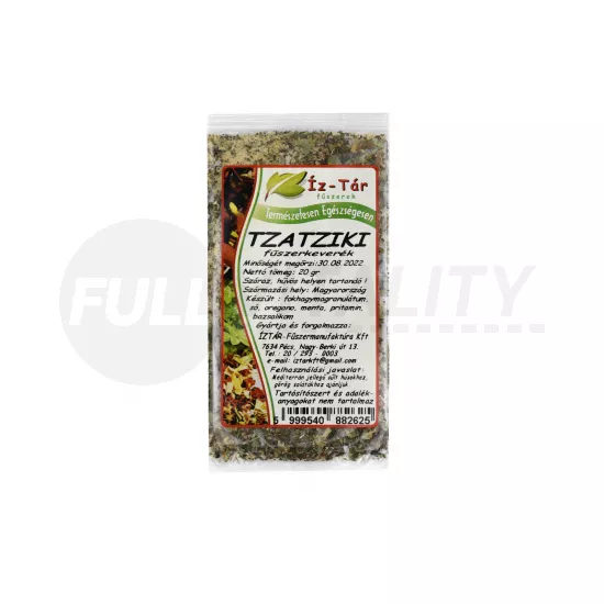 ÍZ-TÁR FŰSZEREK TZATZIKI 20G
