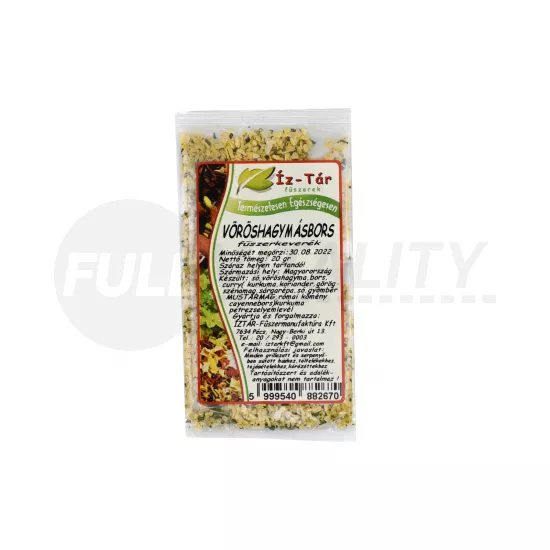 ÍZ-TÁR FŰSZEREK VÖRÖSHAGYMÁSBORS 20G