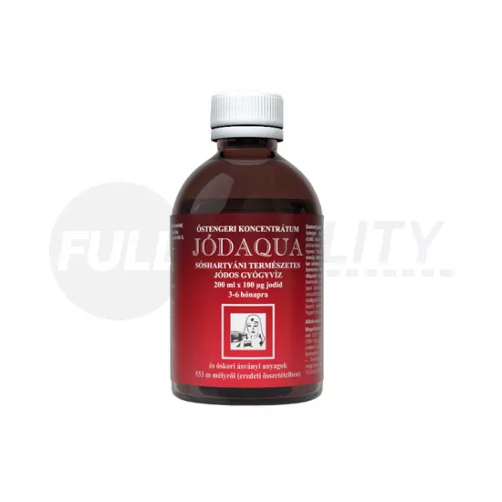 JÓDAQUA JÓDOS GYÓGYVÍZ 200ML