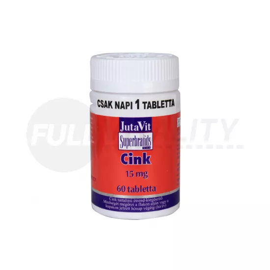 JUTAVIT CINK 15MG TABLETTA 60DB