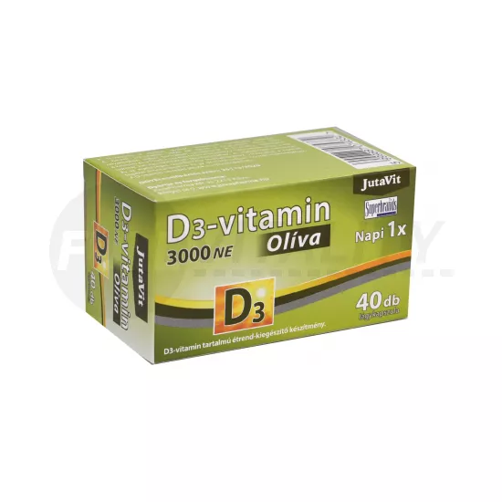 JUTAVIT D3-VITAMIN 3000NE OLÍVA 40DB