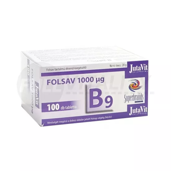 JUTAVIT FOLSAV TABLETTA 100DB