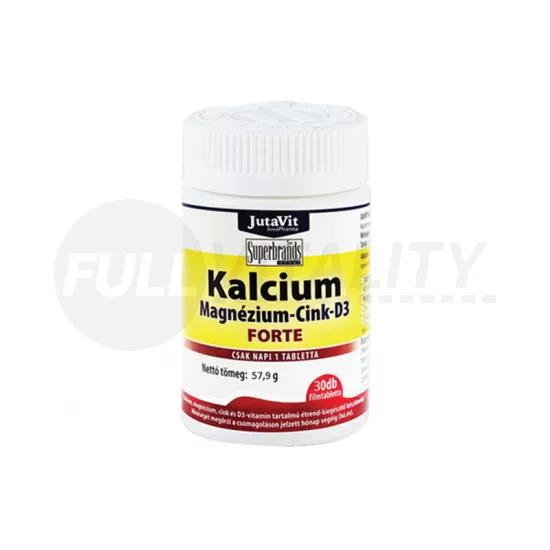 JUTAVIT KÁLCIUM-MAGNÉZIUM-CINK FORTE TABLETTA 30DB
