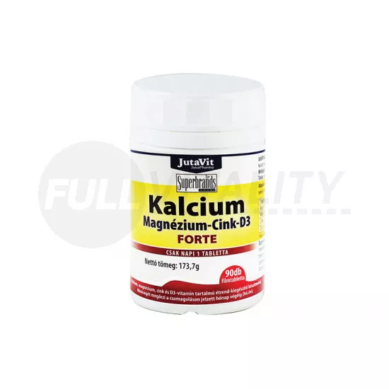 JUTAVIT KÁLCIUM-MAGNÉZIUM-CINK FORTE TABLETTA 90DB