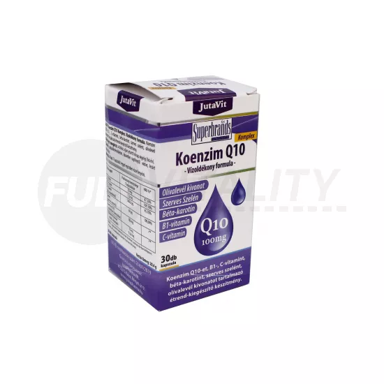 JUTAVIT KOENZIM Q10 100MG VÍZOLDÉKONY FORMULA 30DB