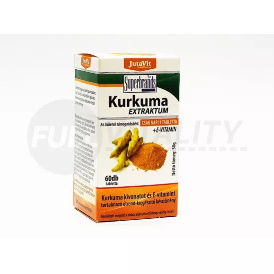 JUTAVIT KURKUMA TABLETTA 60DB