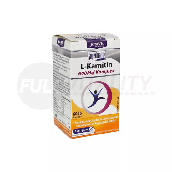 JUTAVIT L-KARNITIN 600MG KOMPLEX 60DB