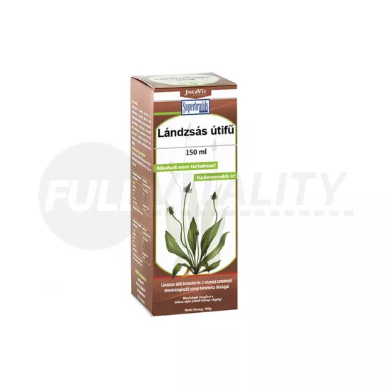 JUTAVIT LÁNDZSÁS ÚTIFŰ SZIRUP 150ML