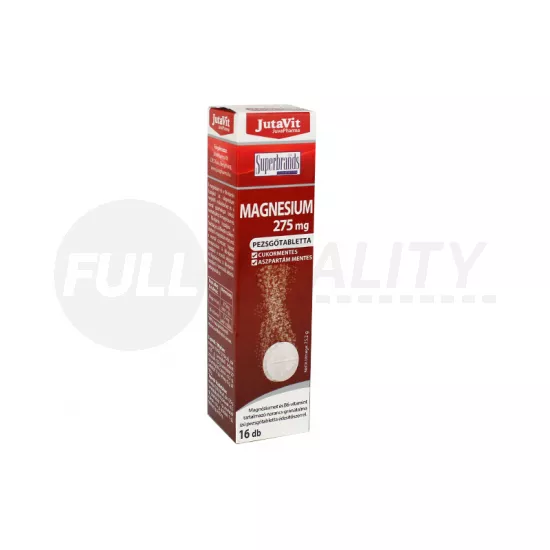 JUTAVIT MAGNÉZIUM 275MG PEZSGŐTABLETTA 18DB