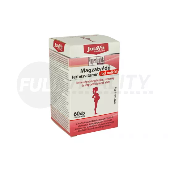 JUTAVIT MAGZATVÉDŐ TERHESVITAMIN JÓD NÉLKÜL 60DB
